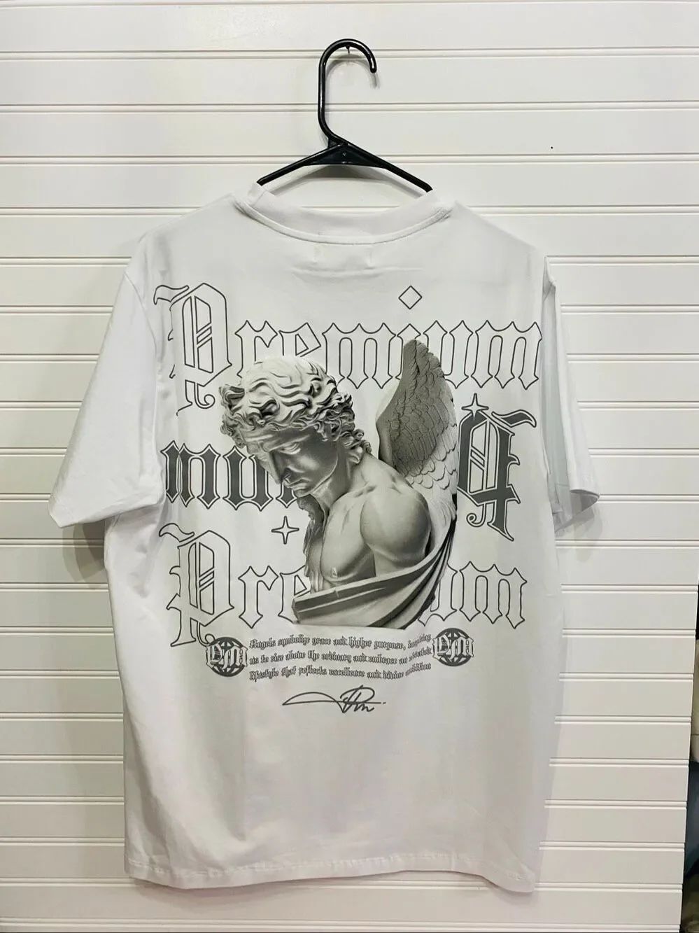 Premium Milano Mens Streetwear T-Shirt Sz L
